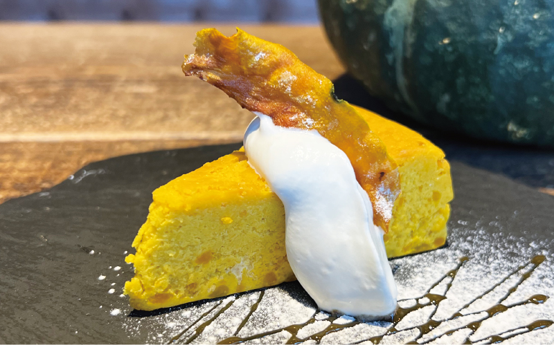 北海道かぼちゃのチーズケーキ